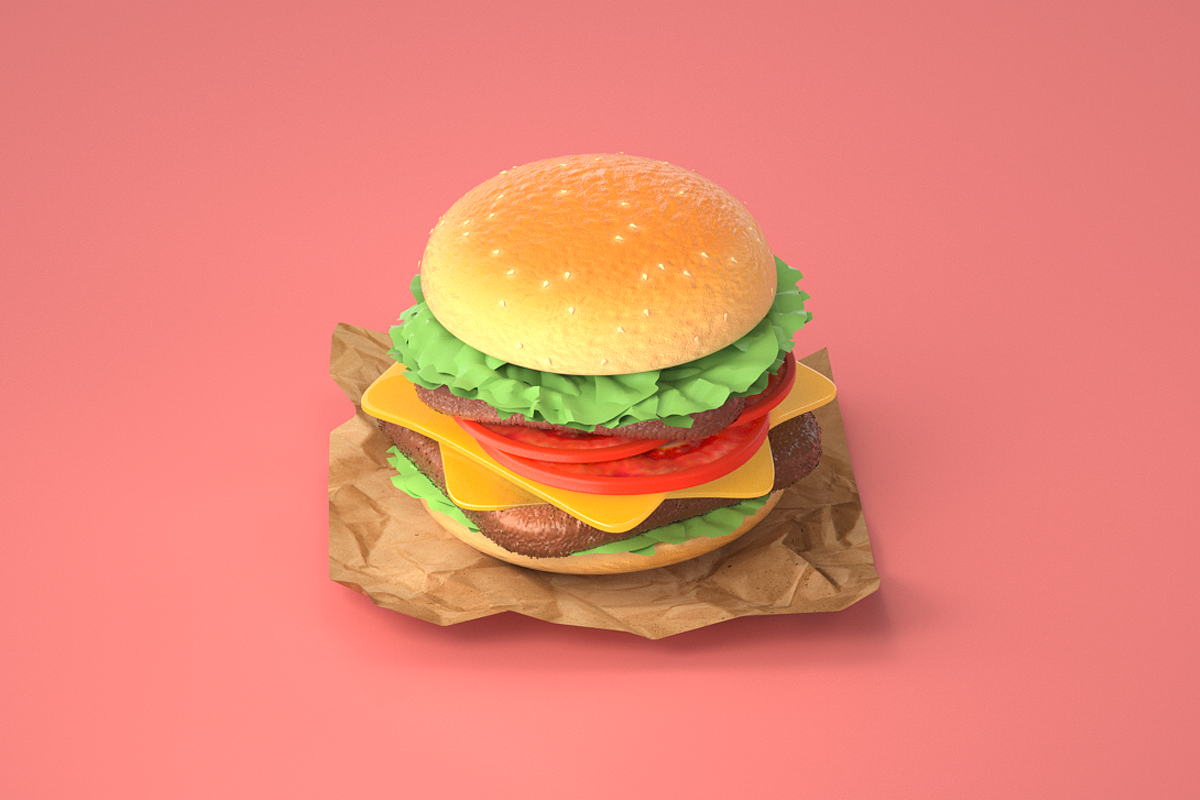 布朗熊和他的食物们