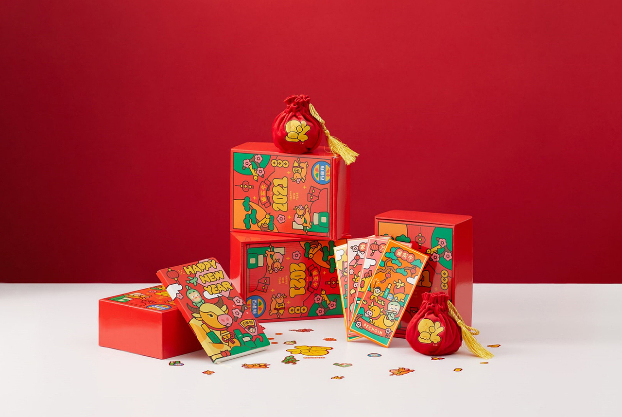 百雀羚2021牛年礼盒