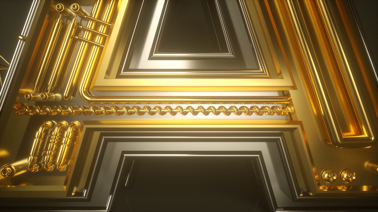 「C4D+Octane」摩登金属字母A（图ZMTM1OTk3NjUy） - 其他三维 - 站酷设计师Qt小诺原创素材 - 站酷ZCOOL