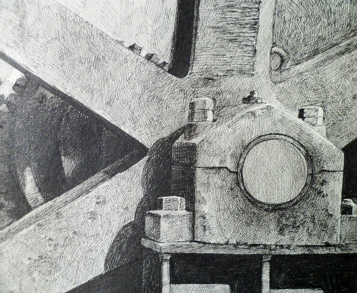 钢笔画 时间齿轮（图ZNTk1MDY0MA==） - 绘画 - 站酷设计师舒展原创素材 - 站酷ZCOOL