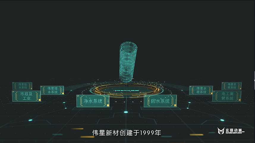 科技感AE动画,带您走进绿色科技世界