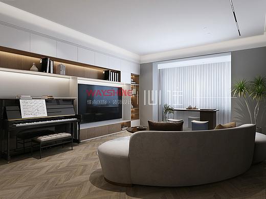 惟尚设计丨万达天樾1302