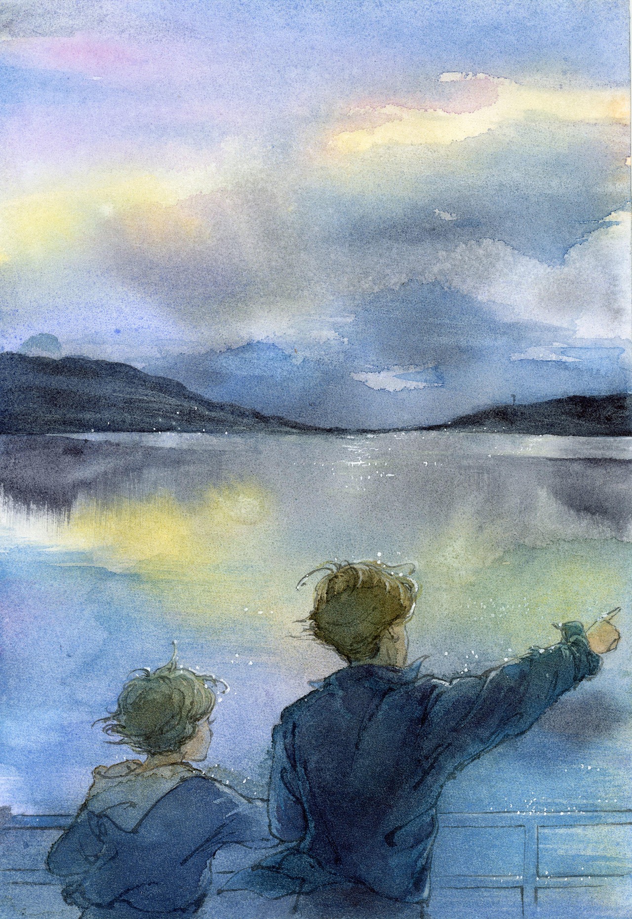 森林里的小确幸和一张月亮湖（图ZMjc2MDc1NzA4） - 艺术插画 - 站酷设计师emmiliu原创素材 - 站酷ZCOOL