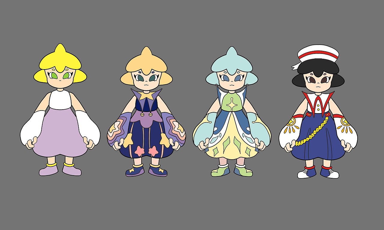 Stella盲盒设计（图ZMjIwOTQwMjYw） - IP形象 - 站酷设计师迩芥子原创素材 - 站酷ZCOOL