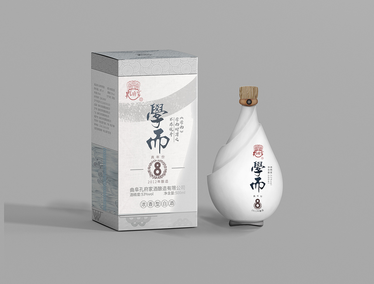 孔府家酒-包装练习（图ZMjg0NDU4NzAw） - 其他工业/产品 - 站酷设计师一朵雾森林原创素材 - 站酷ZCOOL