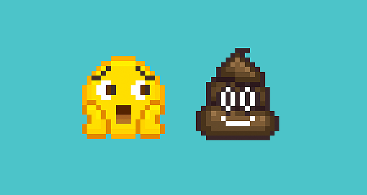 8bit像素小黄脸emoji表情（图ZNjcyMTkwNTI=） - 像素画 - 站酷设计师wangcaipark原创素材 - 站酷ZCOOL