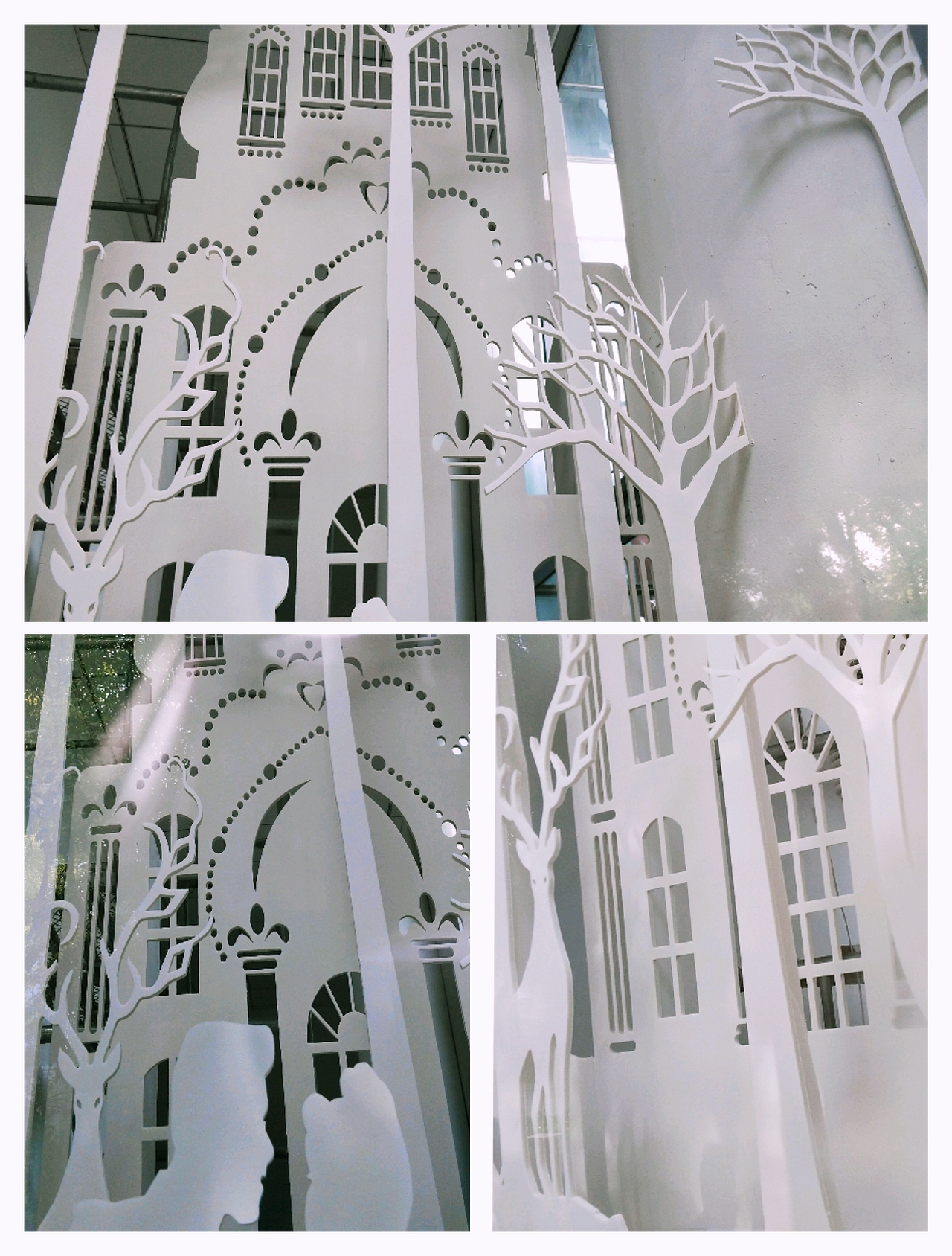 大型光影纸雕橱窗（图ZMjEyMzcyODky） - 展陈设计 - 站酷设计师尹利帅纸艺师原创素材 - 站酷ZCOOL