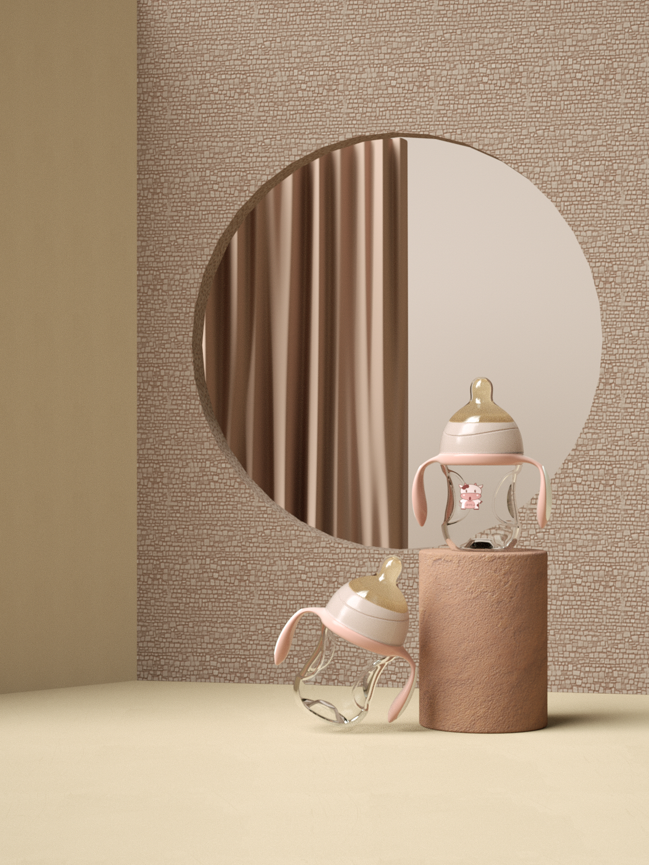 c4d建模渲染练习