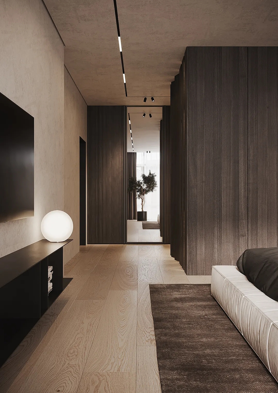 NOM Bureau | 暖色的空间感--乌克兰基辅公寓20211117