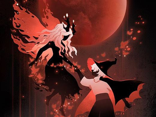 光遇插画（个人主页-ZNTU4MTUxMjg=） - 艺术插画 - 站酷设计师Do_eilleen原创素材 - 站酷ZCOOL