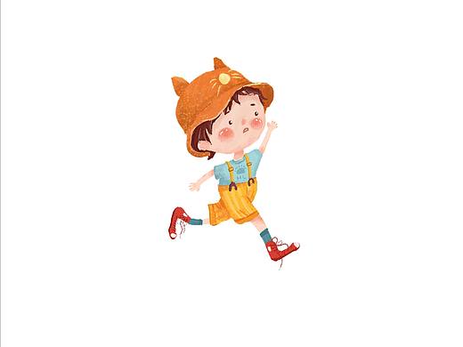临摹儿童插画 人物