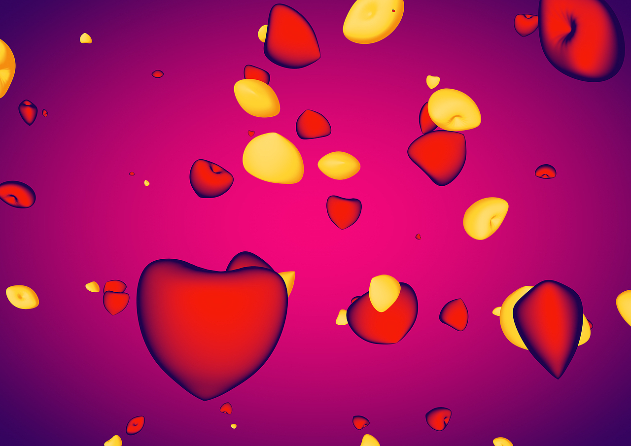 情人节关爱主题爱心 Valentine's Day warm heart