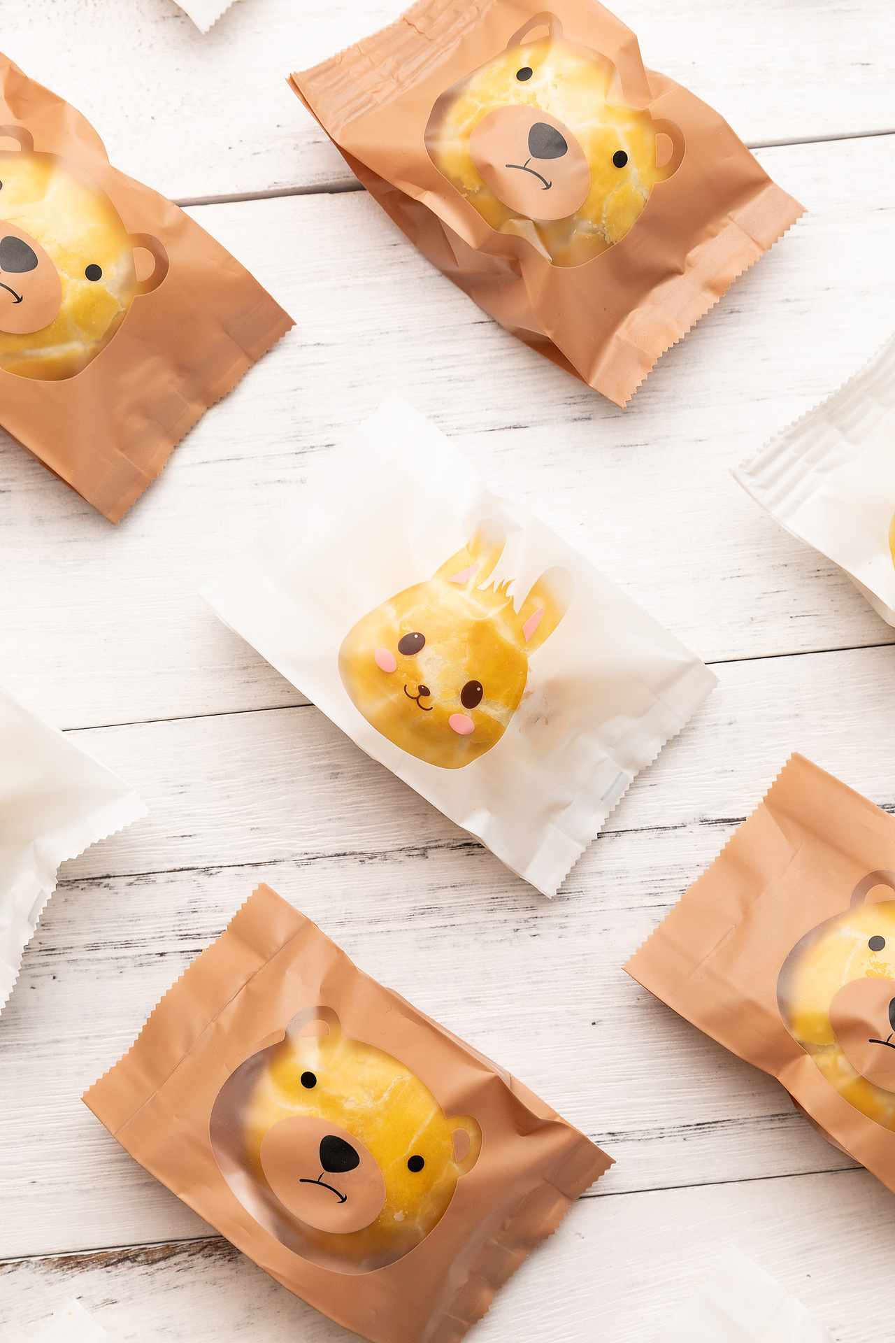 卡通蛋黄酥包装袋