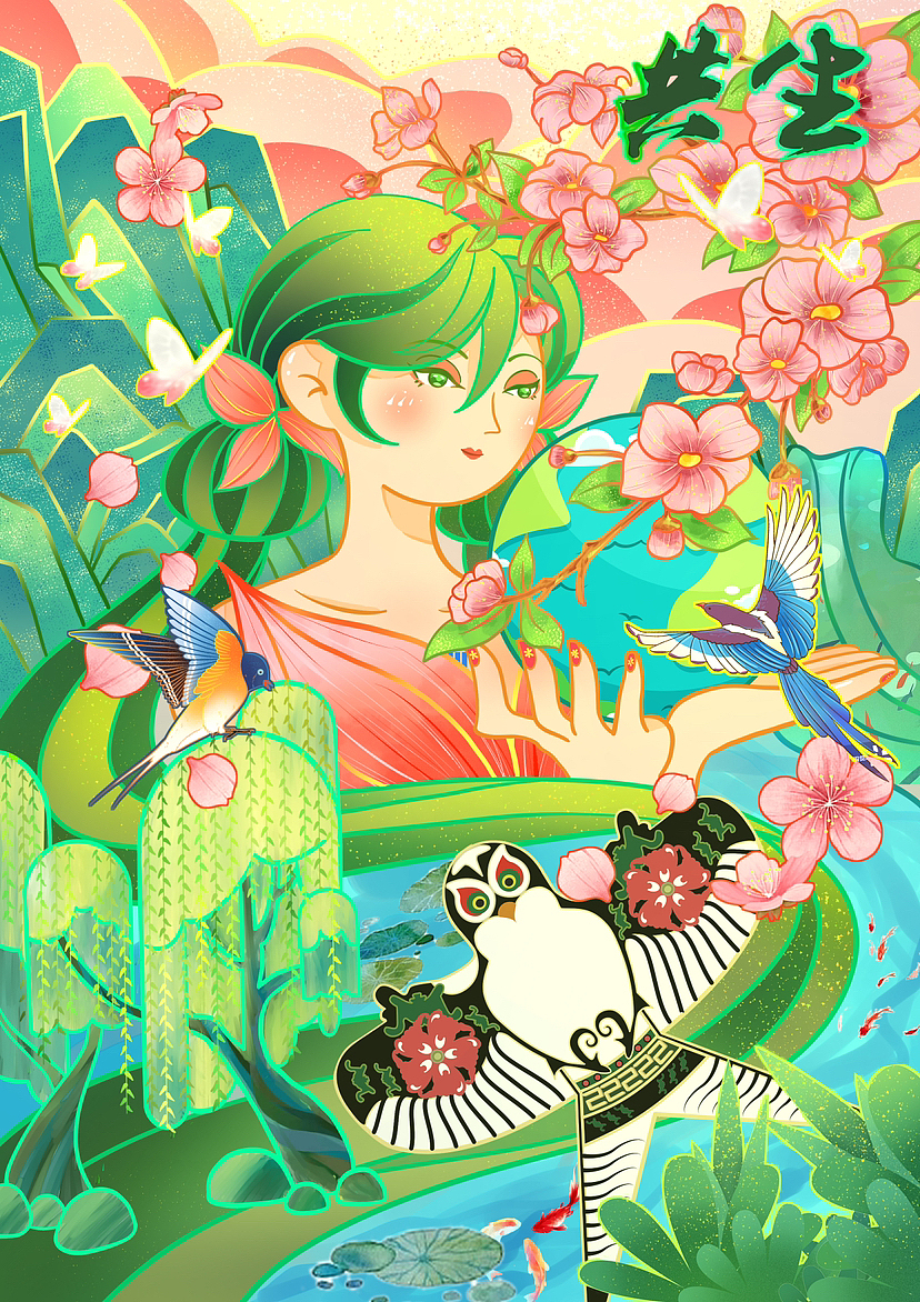 关于最近的一些插画（图ZMzQ3NzE5ODcy） - 海报 - 站酷设计师忘忧WY原创素材 - 站酷ZCOOL