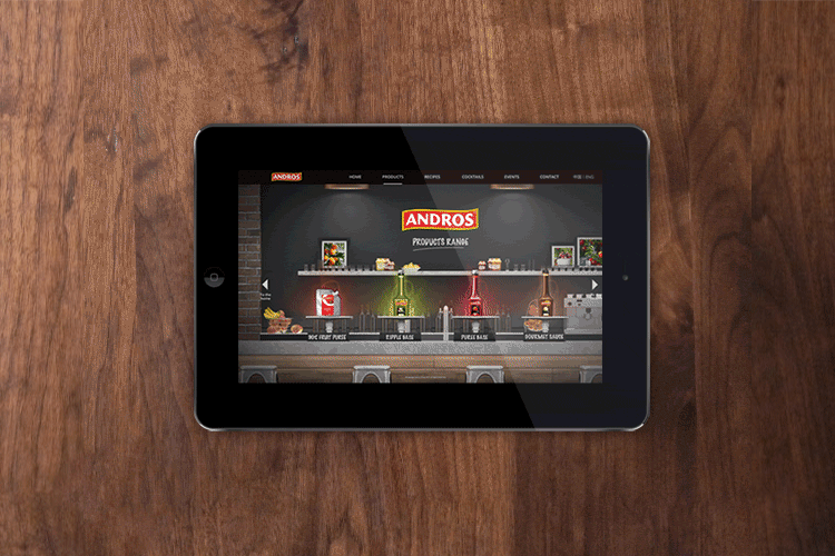 企业网页设计 - ANDROS 安德鲁水果加工专家（图ZMjE0MzMzMjg=） - 企业官网 - 站酷设计师CreativeCapital原创素材 - 站酷ZCOOL