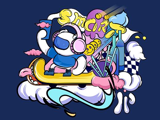 快乐咖IP形象延展