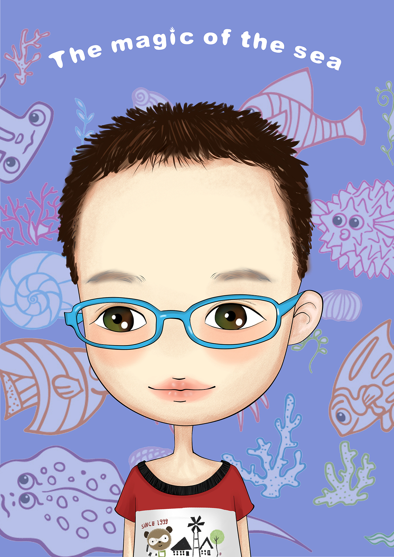 小朋友（32天）（图ZMzIwNTUxODg=） - 商业插画 - 站酷设计师Lxiaoxiaowu原创素材 - 站酷ZCOOL