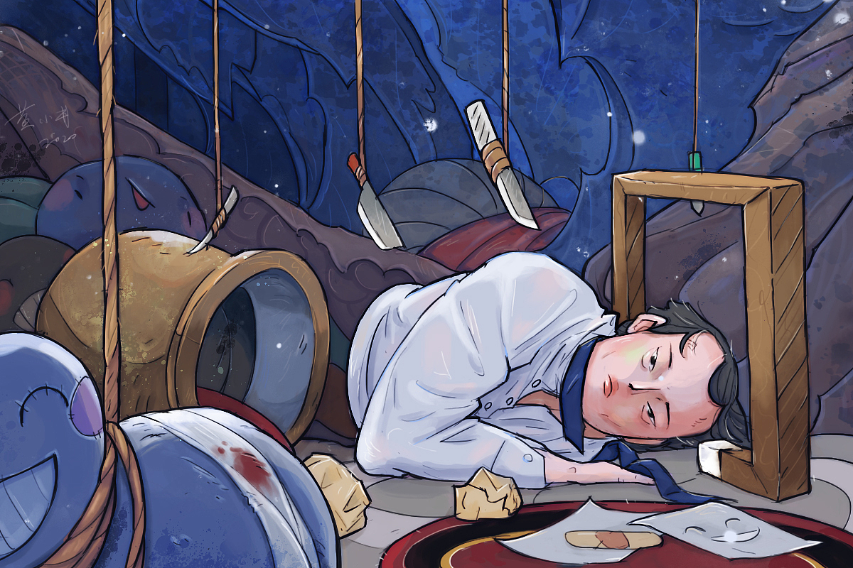 《环》系列（图ZMjIwNDU3ODY0） - 艺术插画 - 站酷设计师黄小丼原创素材 - 站酷ZCOOL