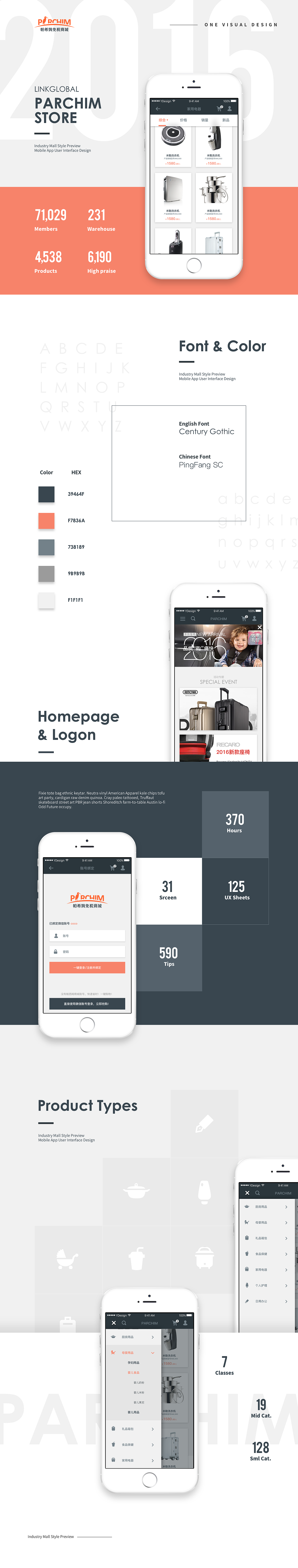 跨境电商平台UI设计