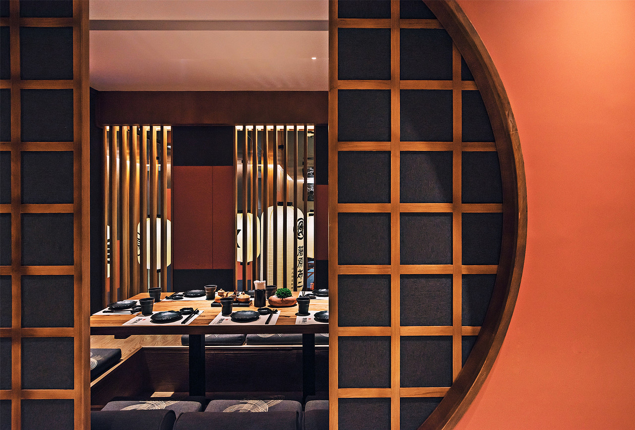 【餐饮】藤原布二·日式创意料理丨NAYUNDESIGN（图ZMTQ1NDk5NDUy） - 家装设计 - 站酷设计师南京拿云室内设计原创素材 - 站酷ZCOOL