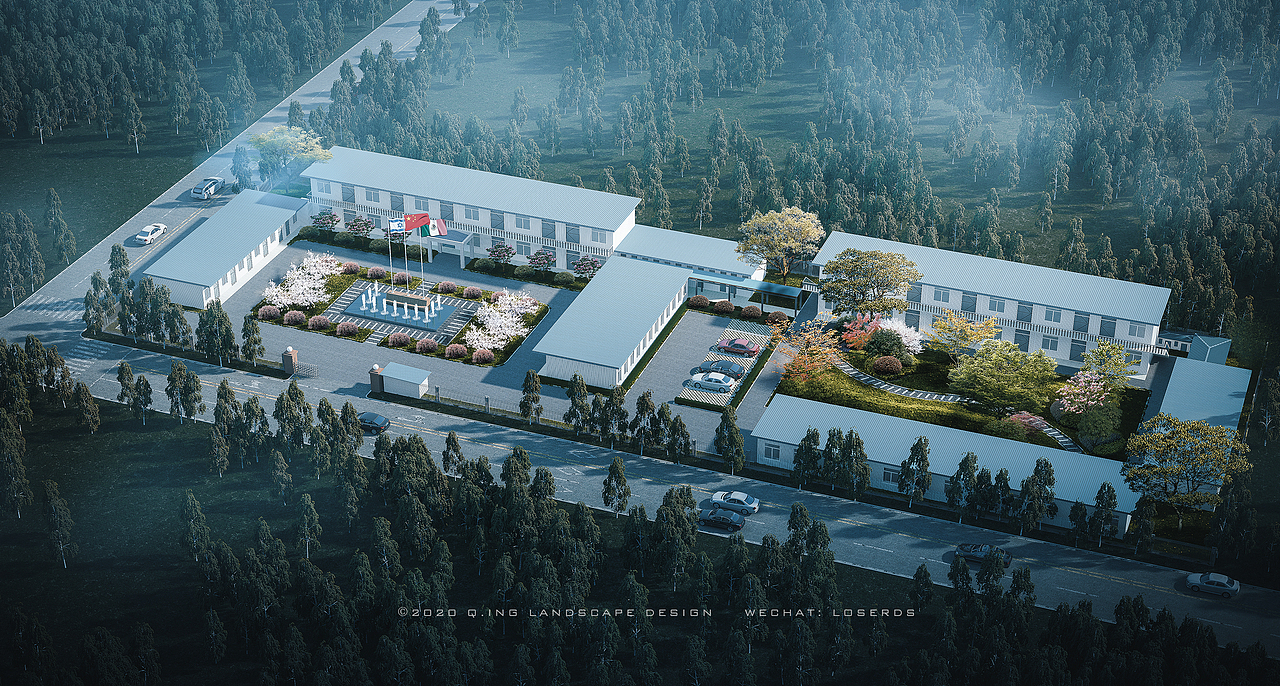 久违的鸟瞰（图ZMjAyMjU4NDg4） - 景观设计 - 站酷设计师深巷如途原创素材 - 站酷ZCOOL