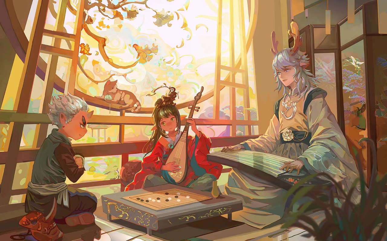 插图（图ZMjk1ODI1NzI4） - 创作习作 - 站酷设计师七弦喵原创素材 - 站酷ZCOOL
