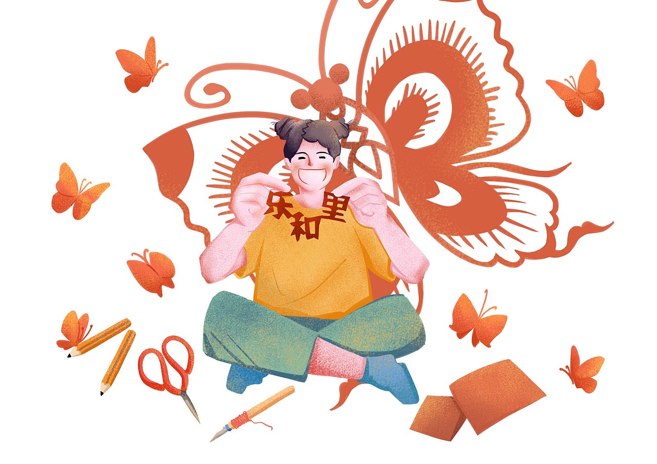 招商海报插画（图ZMjI3NjM0Nzk2） - 商业插画 - 站酷设计师板子君君原创素材 - 站酷ZCOOL