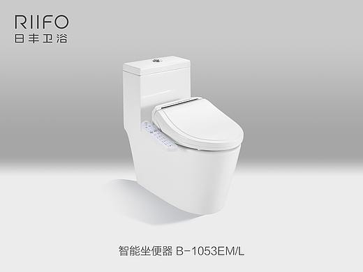 日丰马桶精品图 马桶展示海报素材