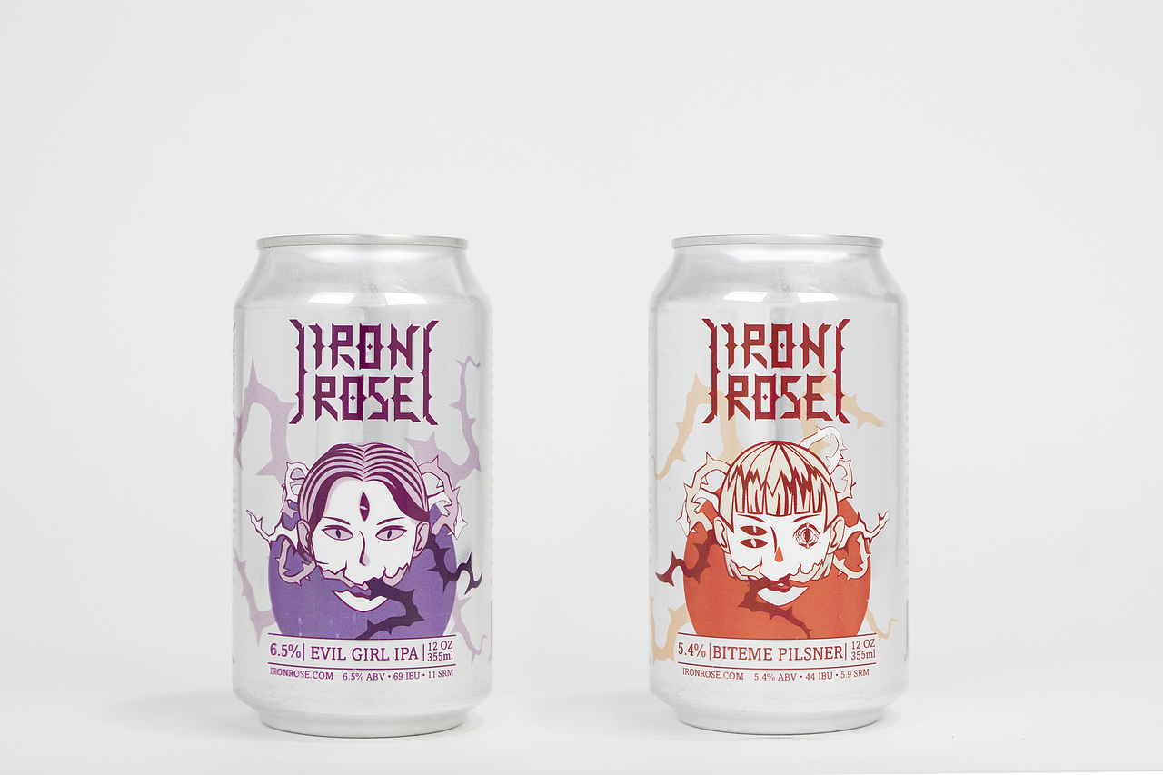 IRONROSE | 精酿啤酒包装设计 CRAFT BEER PACKAGE