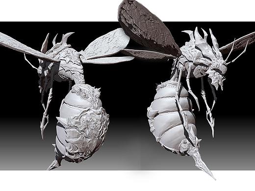 ZBrush日常練習(xí)（個人主頁-ZNDk0NTAzMjQ=） - 人物/生物 - 站酷設(shè)計師恐龍貓原創(chuàng)素材 - 站酷ZCOOL