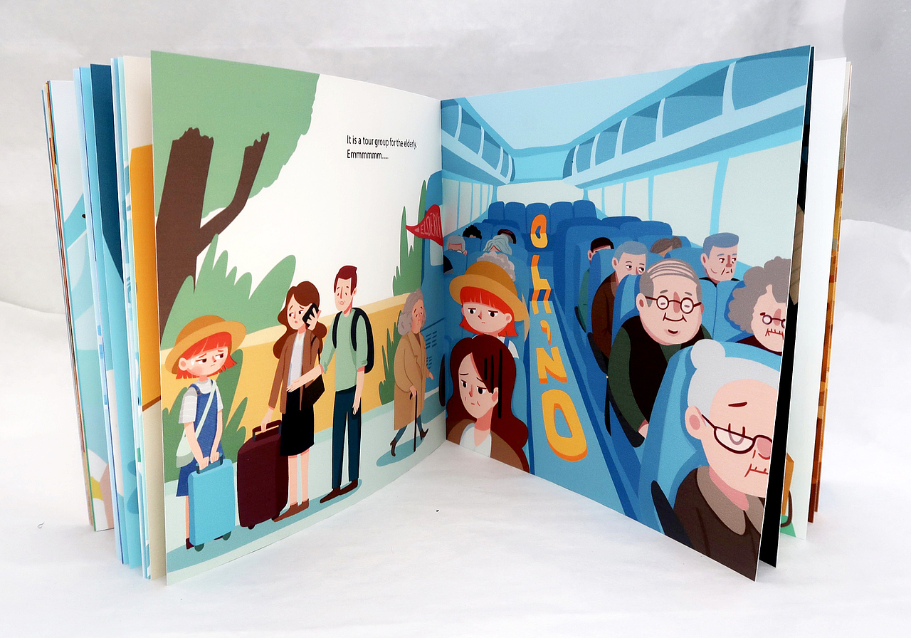 网购主题的儿童绘本《ONLINE SHOPPING》