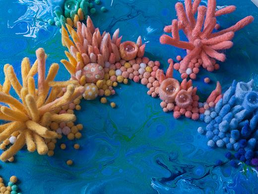 海·释 | 羊毛毡（个人主页-ZMzczODQxNjQ=） - 其他手工艺 - 站酷设计师Seiki_ki原创素材 - 站酷ZCOOL