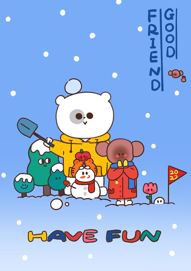 2022虎年明信片壁纸（图ZMjg1Mjk1MTc2） - 其他平面 - 站酷设计师樊樊Upup原创素材 - 站酷ZCOOL