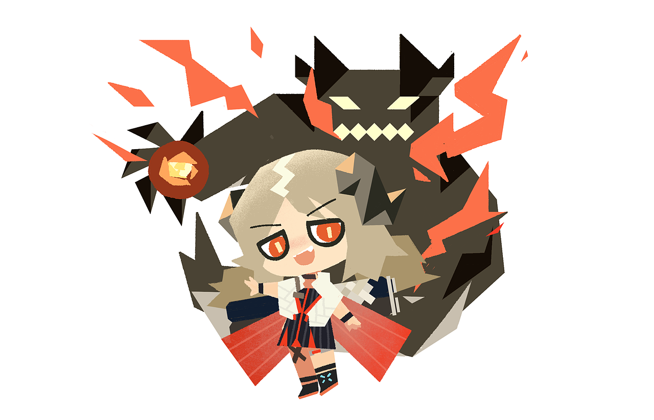 明日方舟伊芙利特（图ZMTc3MjU5OTI0） - 其他动漫 - 站酷设计师螺旋楼梯原创素材 - 站酷ZCOOL