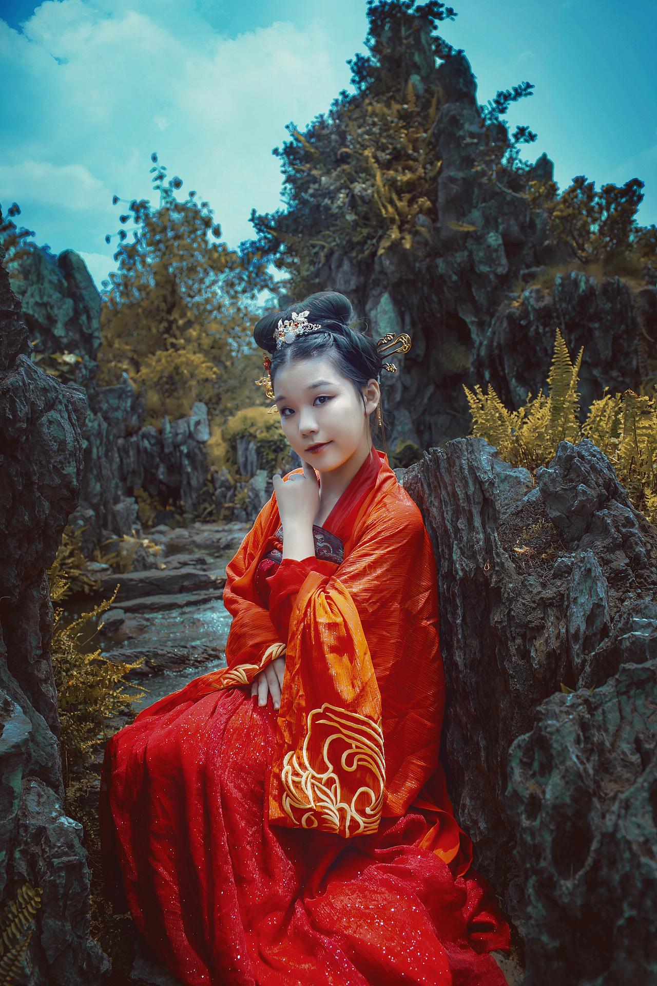 余荫山房古装拍摄·七七（图ZMTc4ODk0NjI4） - 人像摄影 - 站酷设计师NingJ36原创素材 - 站酷ZCOOL