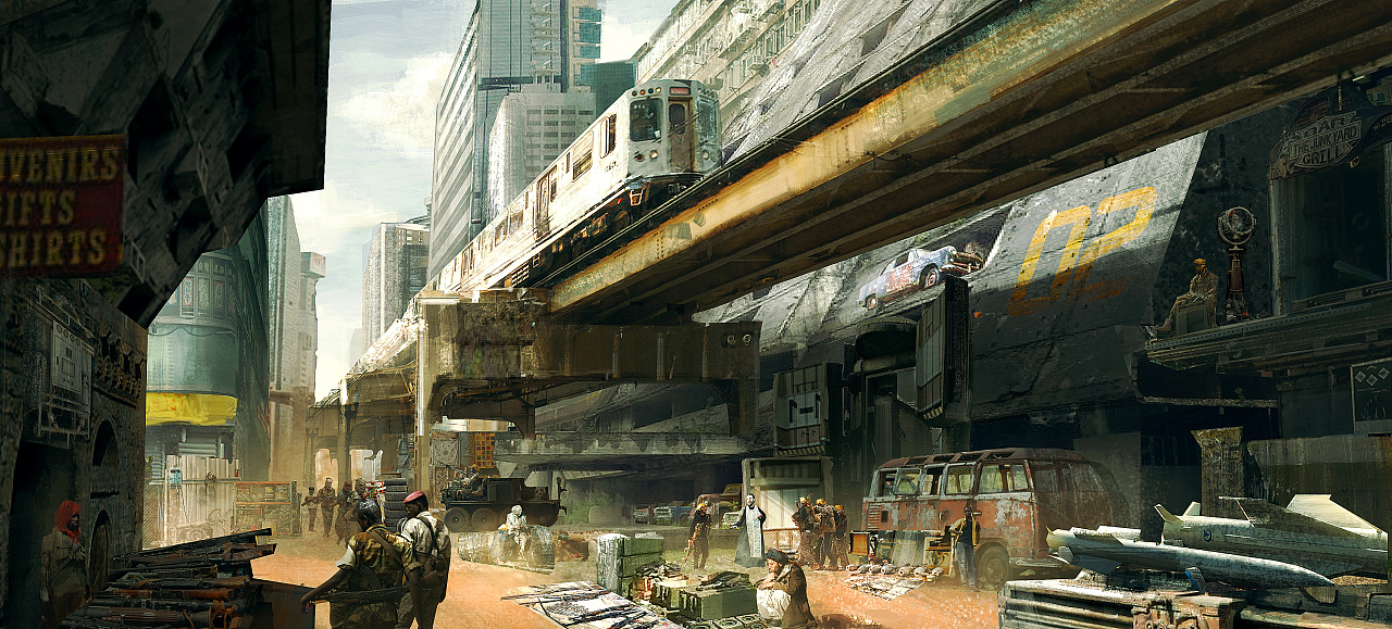 02区黑市概念设计