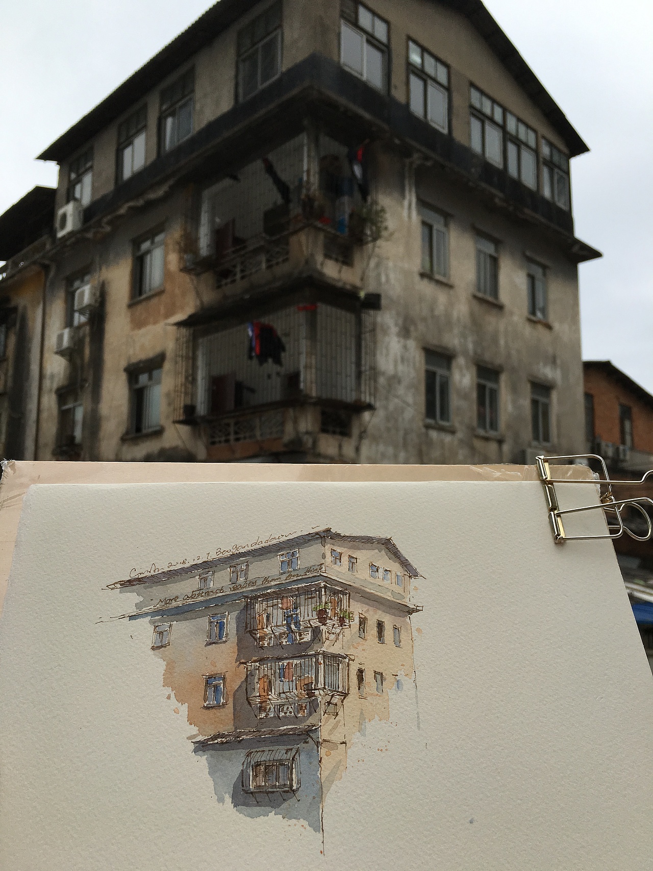 日常写生。（图ZMTQ2ODgzODEy） - 绘画 - 站酷设计师小影不语原创素材 - 站酷ZCOOL