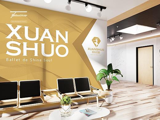 XUANSHUO炫烁芭蕾舞品牌VIS识别系统设计-因心设计
