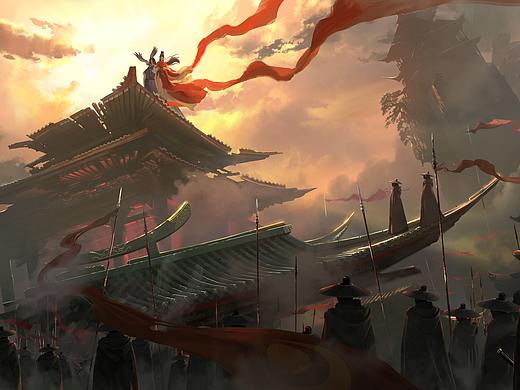 《新笑傲江湖》手游cg动画场景