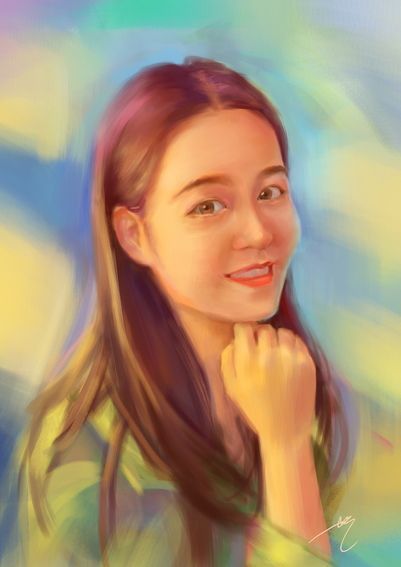 肖像《小小灰》