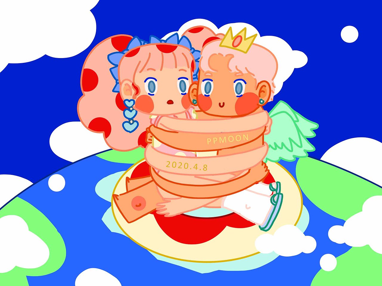 HUG 好想好好拥抱你啊（图ZMjA0NzAzMjQ4） - 创作习作 - 站酷设计师PPMOON原创素材 - 站酷ZCOOL