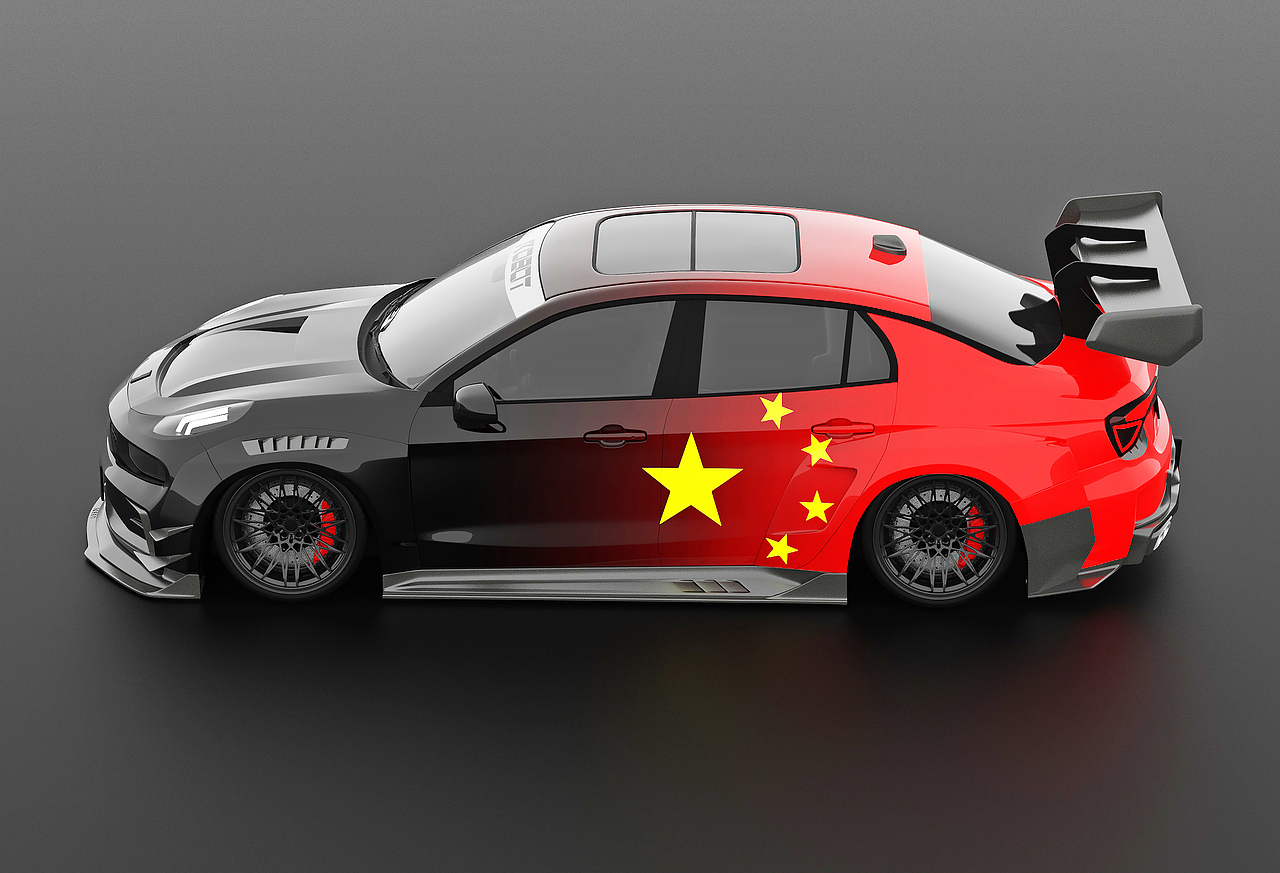 原创领克03宽体套件（图ZMjEzODY4Nzc2） - 交通工具 - 站酷设计师机器人2050原创素材 - 站酷ZCOOL