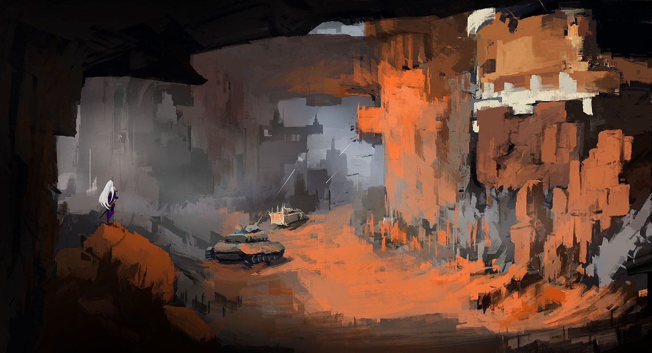 每日一涂（图ZMTIzMTMwNjky） - 游戏原画 - 站酷设计师叁佰巜原创素材 - 站酷ZCOOL