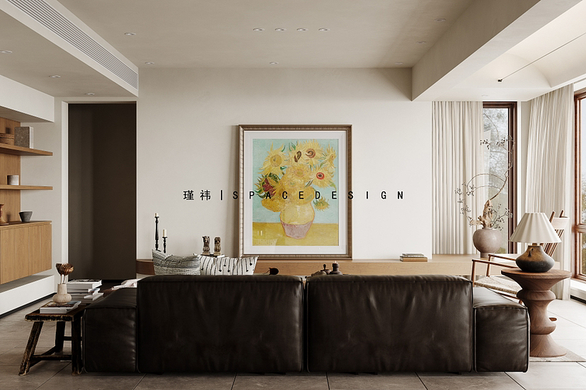 原创设计案例｜中古侘寂（图ZMzMzODA0Mzcy） - 家装设计 - 站酷设计师瑾祎设计原创素材 - 站酷ZCOOL