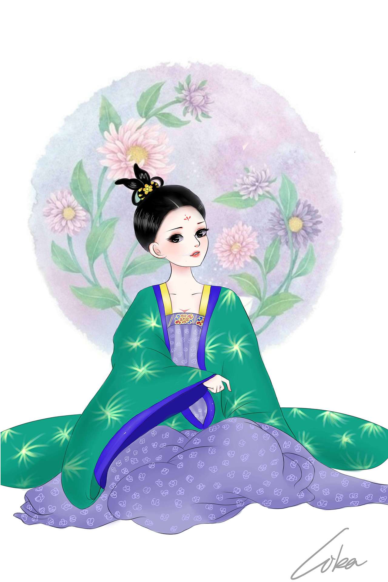 古风摸鱼（图ZMzU2ODUxOTI=） - 创作习作 - 站酷设计师小坑洼原创素材 - 站酷ZCOOL