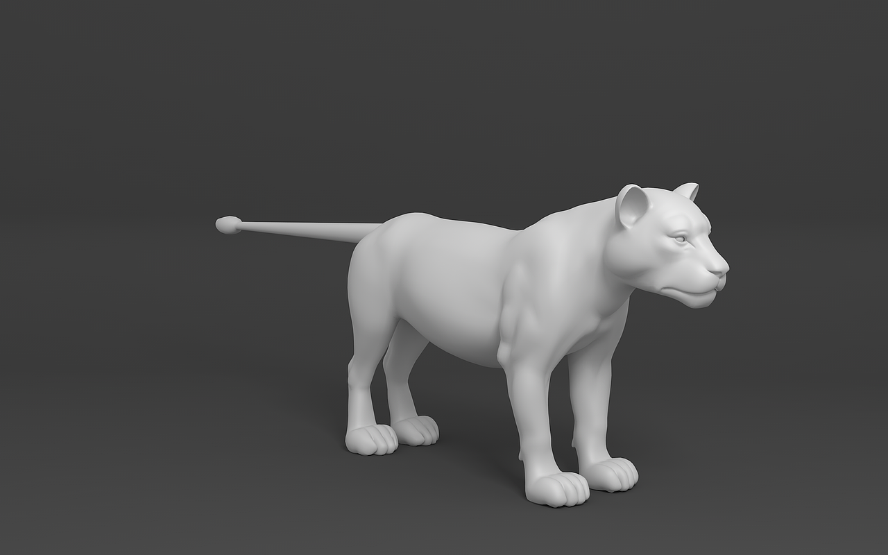 C4D白模作品展示系列1