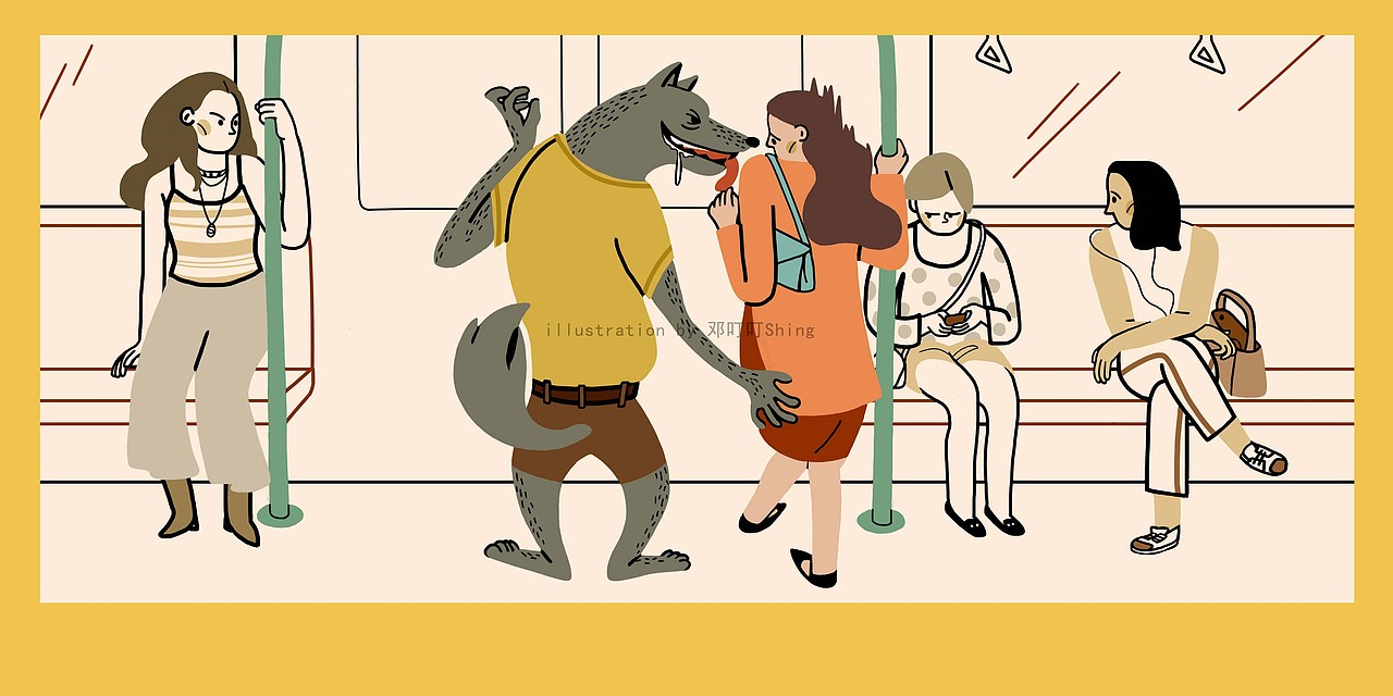 商稿-地铁公益广告