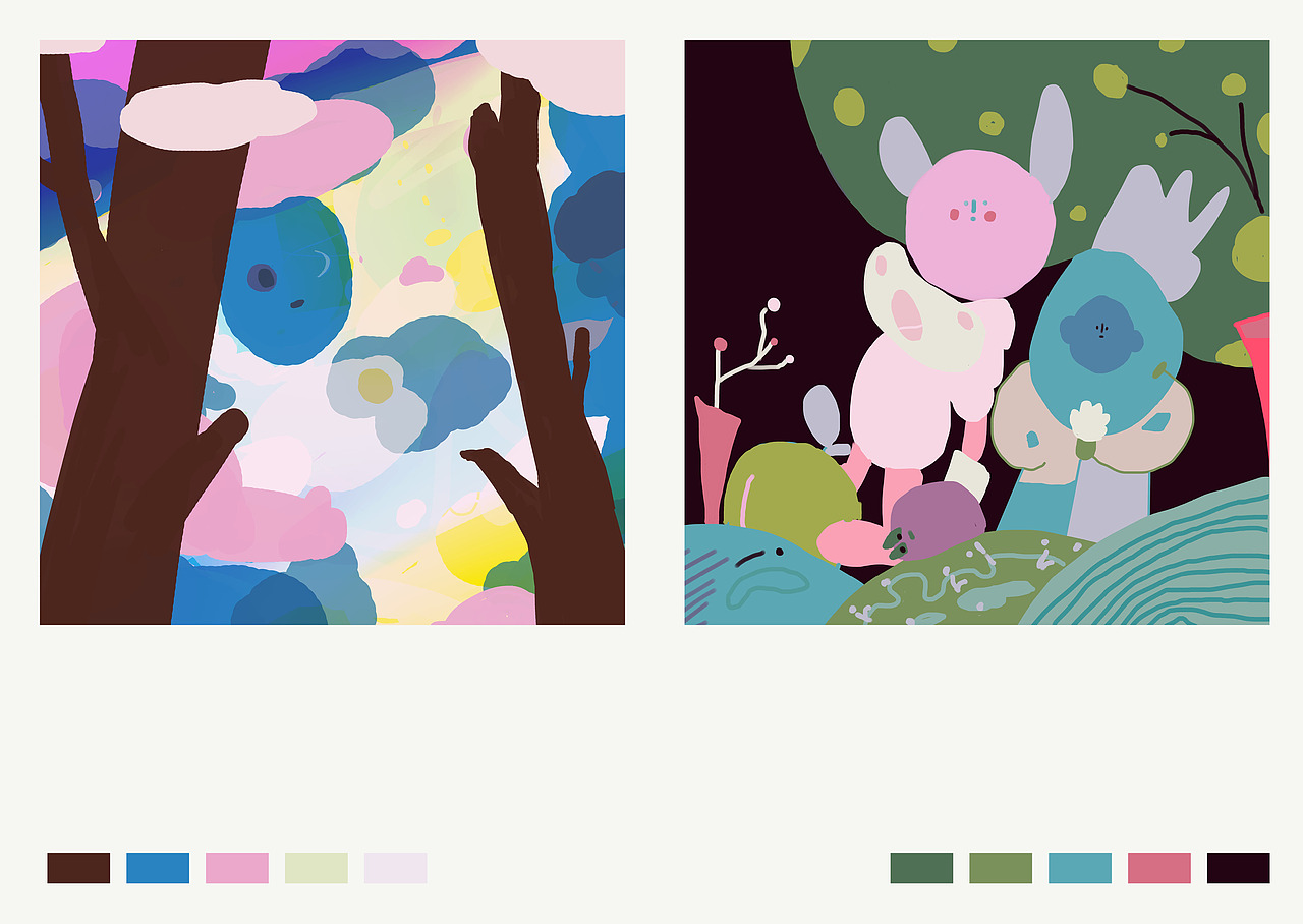 2021年终总结（图ZMjkwMzE3NTE2） - 艺术插画 - 站酷设计师卷卷upupup原创素材 - 站酷ZCOOL