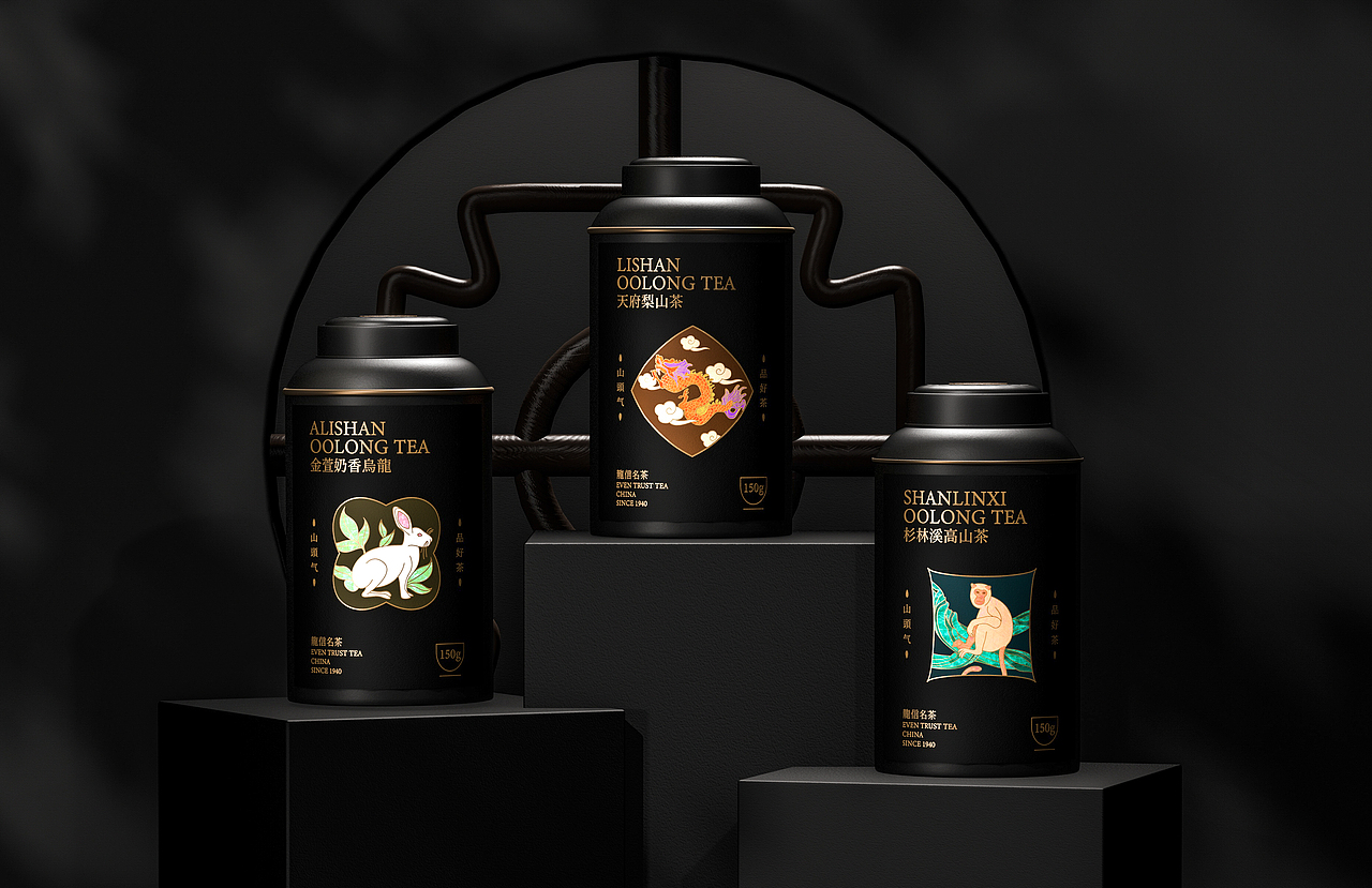 龙信生肖茶叶系列（图ZMjk1NzM1MTY4） - 包装 - 站酷设计师熊叁原创素材 - 站酷ZCOOL