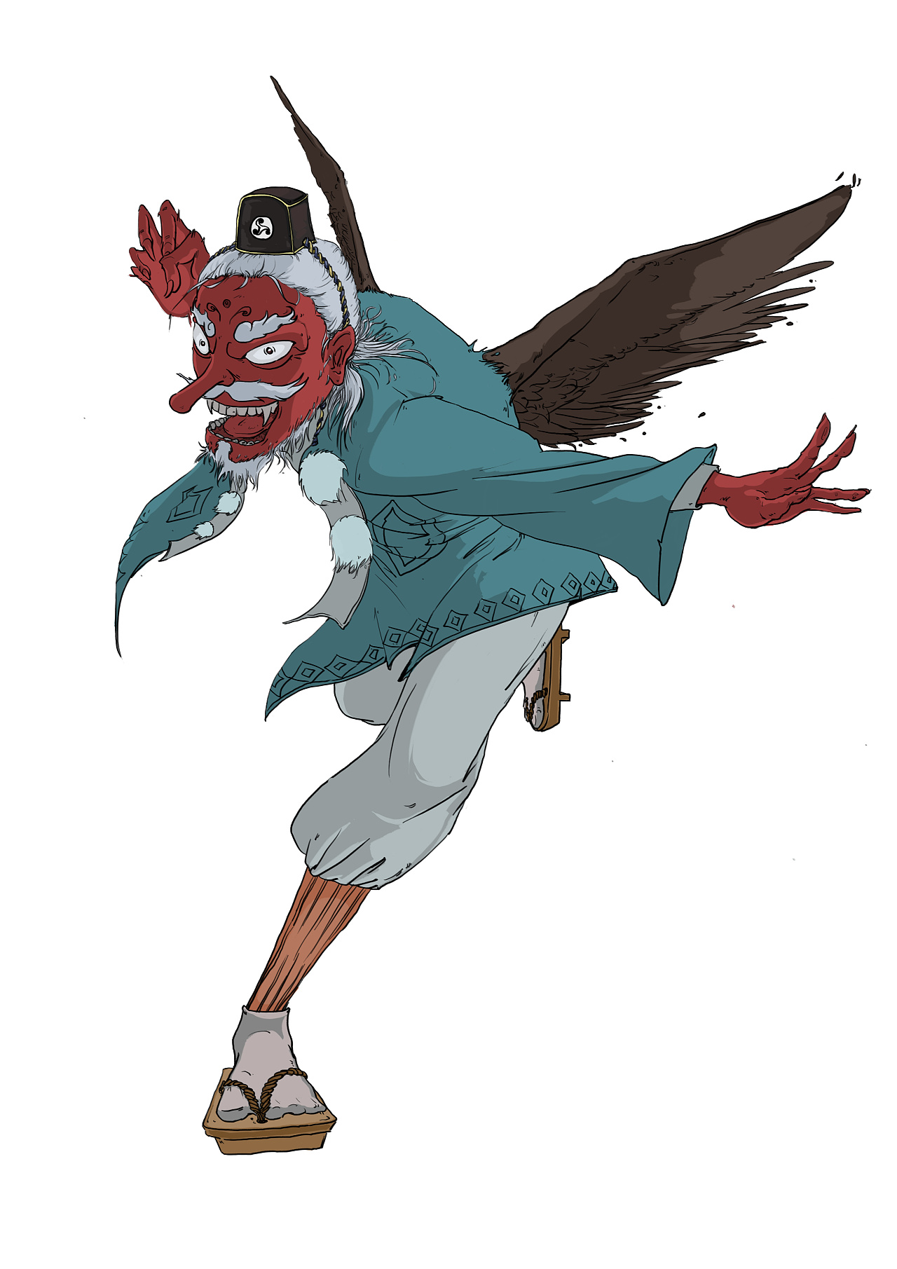 The Tengu – Japanese Flying Demons - Symbol Sage